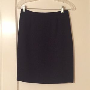 Navy blue skirt petite 8